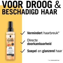 Gliss Total Repair Anti-Klitspray 200ml