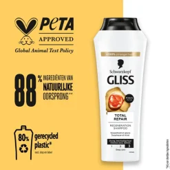 Gliss Total Repair Shampoo 250ml