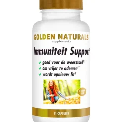Golden Naturals Immuniteit Support 21 caps