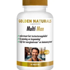 Golden Naturals Multi Man Tabletten 60 stuks