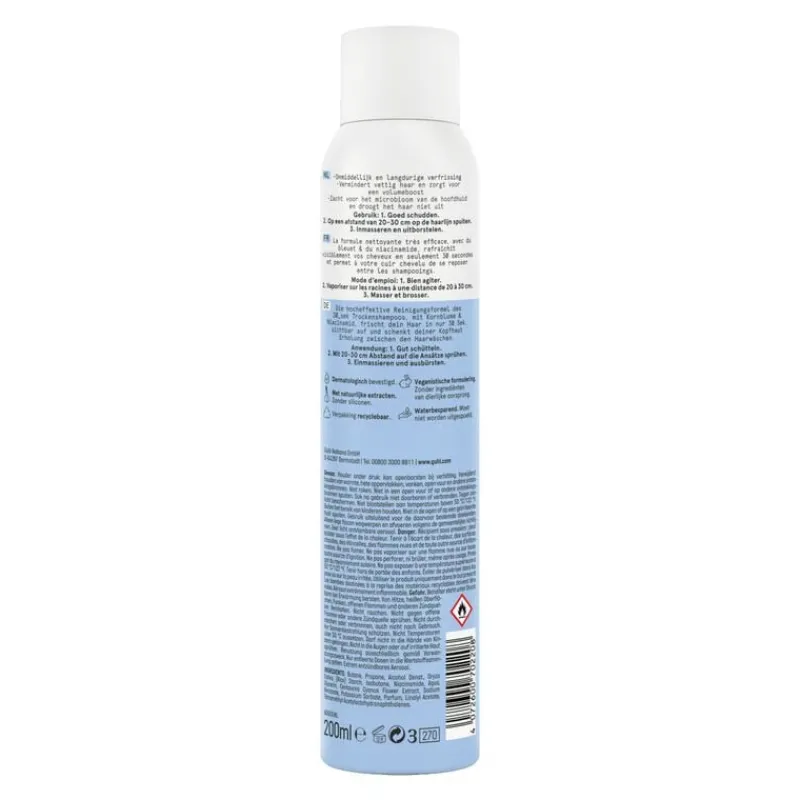 Guhl 30sec Droogshampoo Volume & Frisheid 200 ml