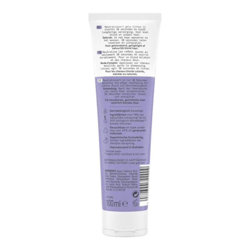 Guhl 30 SEC. Intensief Anti-Geel Masker 100 ML