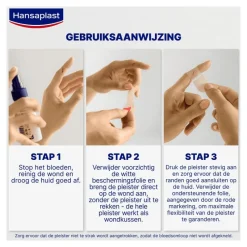 Hansaplast Second Skin Hydrocolloide Pleisters 10 strips