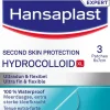 Hansaplast Second Skin Protection Waterproof en Transparante XL Eilandpleisters 3 stuks