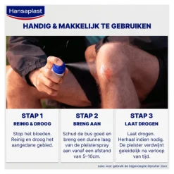 Hansaplast Second Skin Spray Pleister 40ML