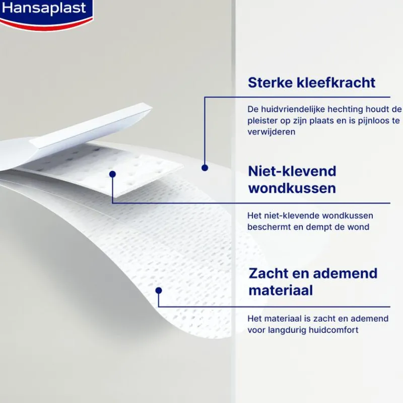 Hansaplast Sensitive Dark 20 stuks