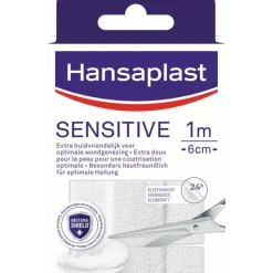 Hansaplast Sensitive Pleister 1mx6cm