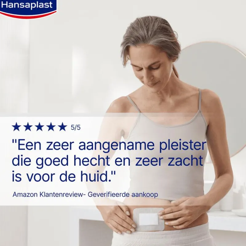 Hansaplast Sensitive XXL Eilandpleister 5 stuks