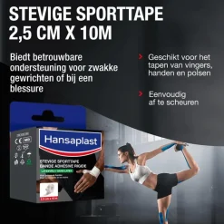 Hansaplast Sport Stevige Sporttape 2,5 CM x 10 M