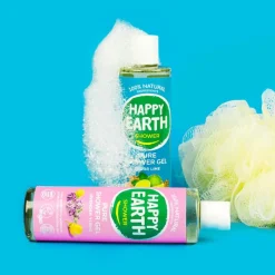 Happy Earth Cedar Lime 100% Natuurlijke Douchegel 300 ML