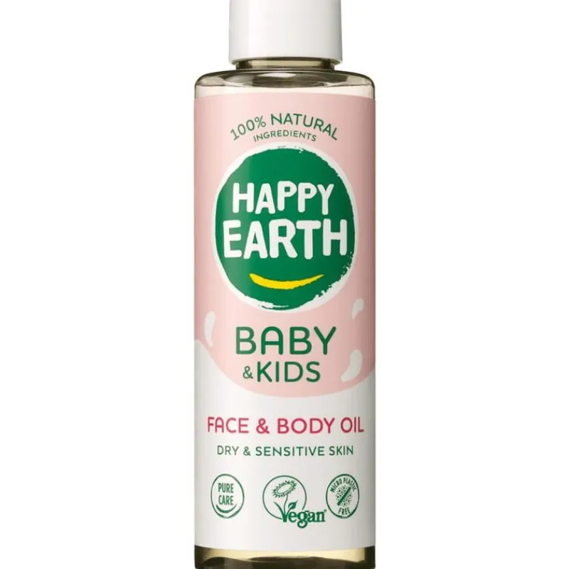 Happy Earth Gezicht & Lichaam Olie Baby & Kids