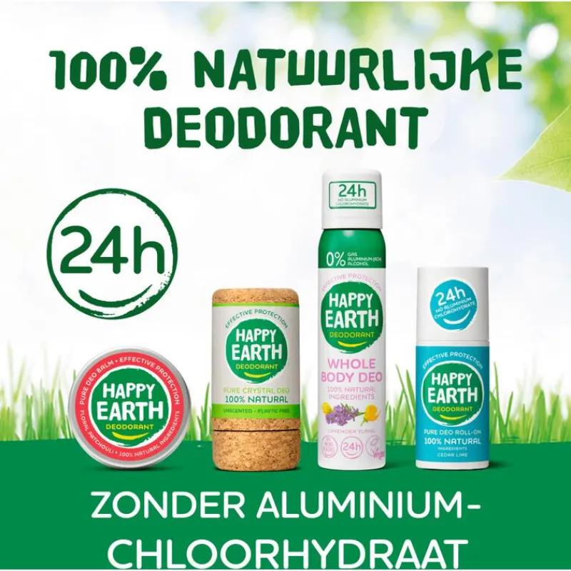 Happy Earth 100% Natural Whole Body Deo Spray Lavender Ylang 100ML