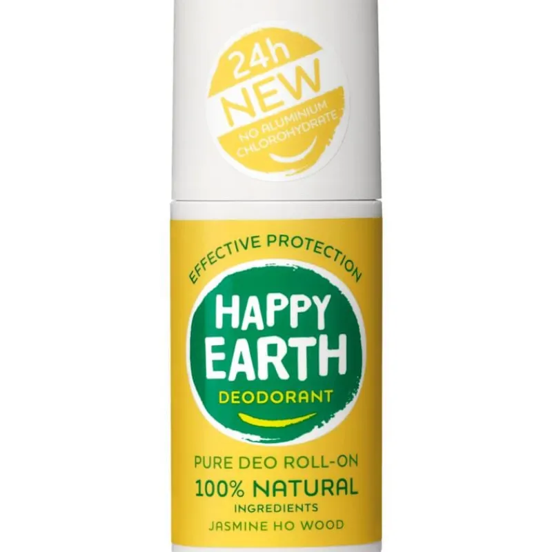 Happy Earth 100% Natuurlijke Jasmine Ho Wood Deodorant Roller 75 ML