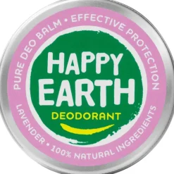 Happy Earth 100% Natuurlijke Lavender Deodorant Balm 45 gram