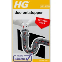 HG Duo Ontstopper 2x 500ML