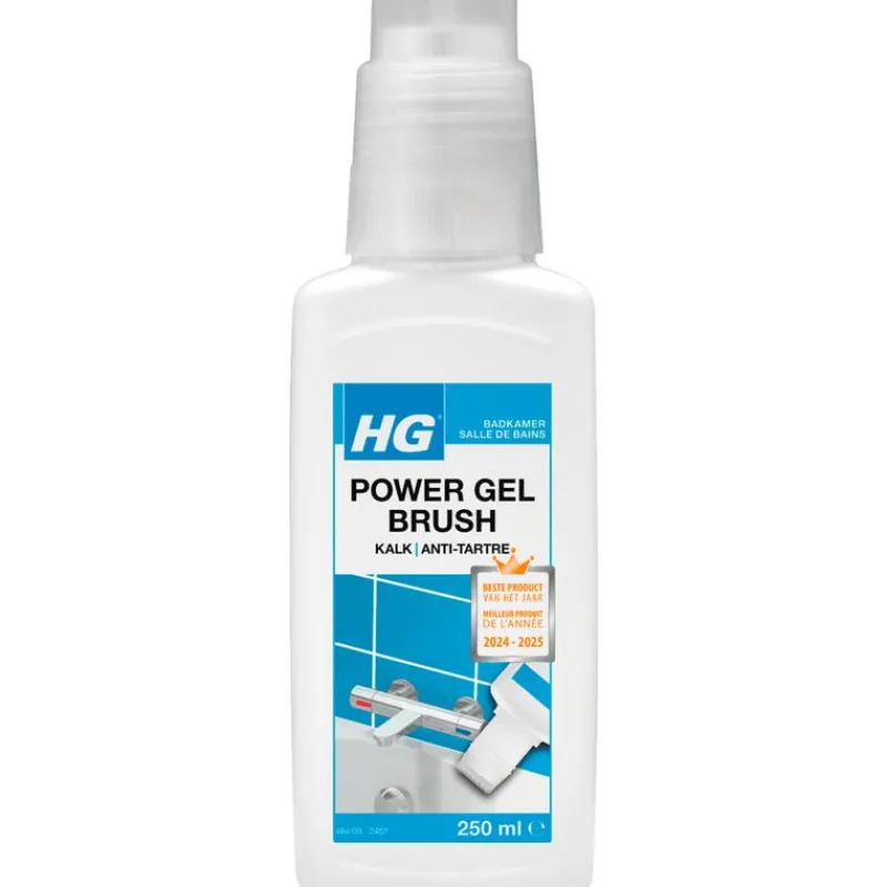 HG Power gel brush kalk 250 ml