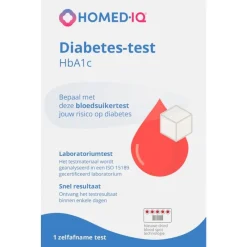 Homed-IQ Bloedsuiker Test (HbA1c) 1 Stuk