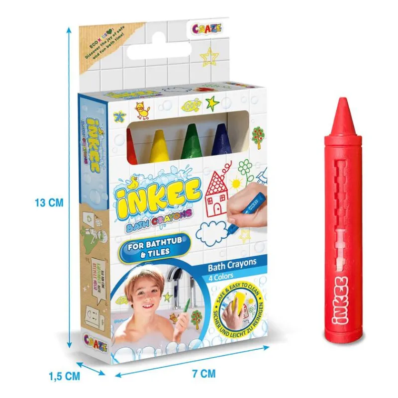 Inkee Badkrijt 3+ jaar - 4 kleuren