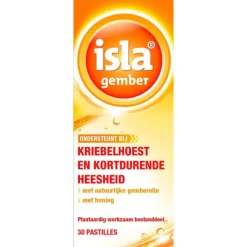 Isla gember 30 pastilles
