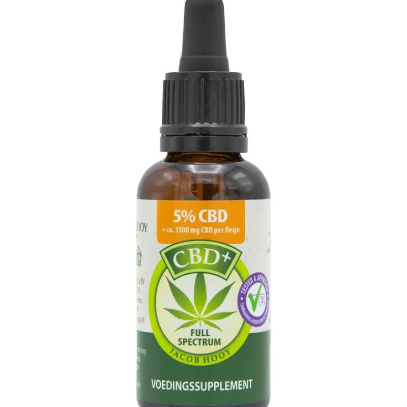 Jacob Hooy CBD Olie 5% 30 ML