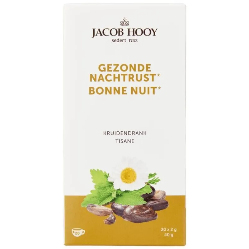 Jacob Hooy Theezakjes Gezonde Nachtrust 20 stuks
