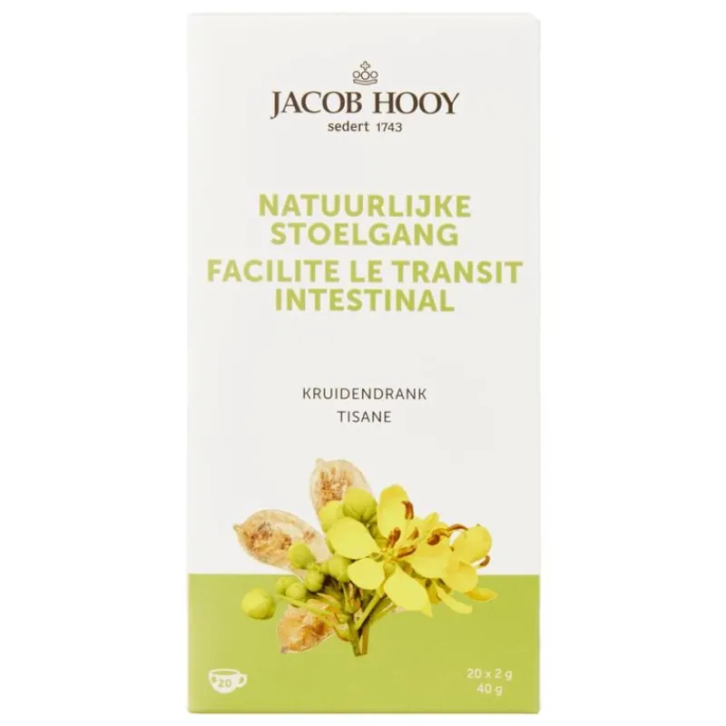 Jacob Hooy Theezakjes Natuurlijke Stoelgang 20 stuks