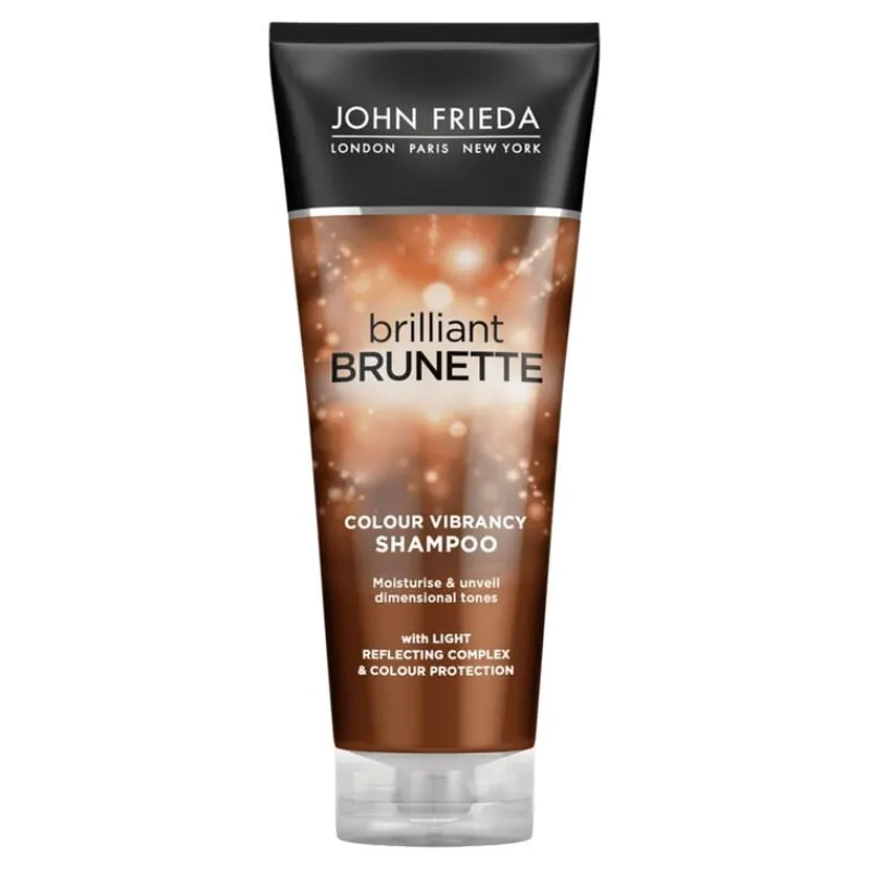John Frieda Brilliant Brunette Colour Vibrancy Shampoo 250 ML