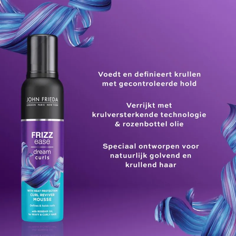 John Frieda Frizz Ease Dream Curls Curl Reviver Mousse 200 ML