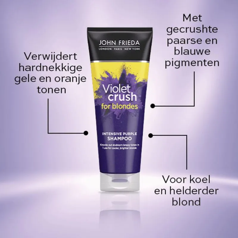 John Frieda Violet Crush Intense Purple Shampoo 250 ML
