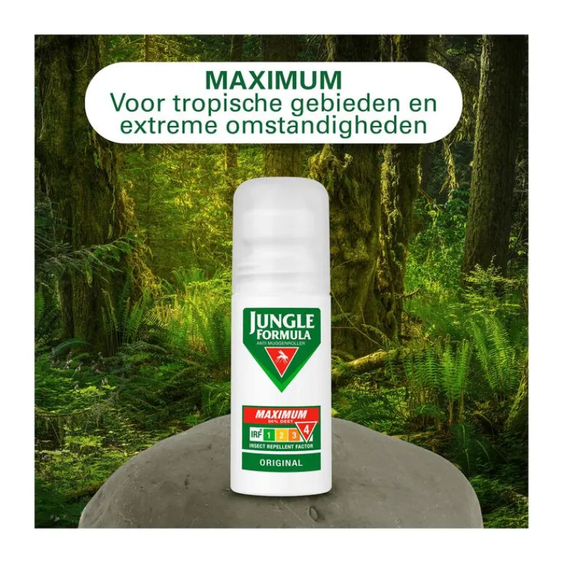 Jungle Formula Anti Muggenroller Maximum 50% DEET 50 ML