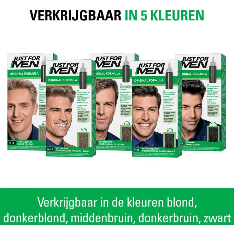Just For Men Original Formula Middenbruin H35