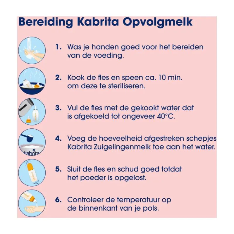 Kabrita Opvolgmelk 2 800GR