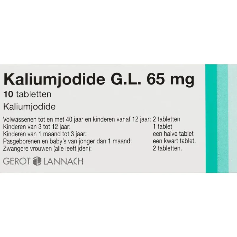 Etos Kaliumjodide 10 stuks