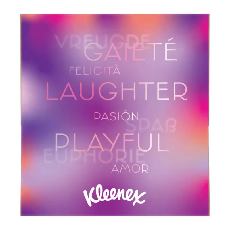 Kleenex Collection Box Cube Designs Tissues