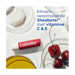 Labello Cherry Shine Lippenbalsem 24u Hydratatie Zachtrood 1 Stuk
