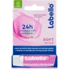 Labello Soft Rose Lippenbalsem 24u Hydratatie Zachtroze