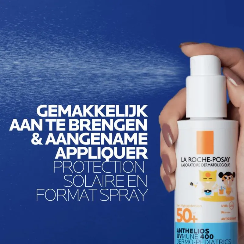 La Roche-Posay Anthelios Kind Zonnebrandspray UVMUNE SPF50+ 200 ML