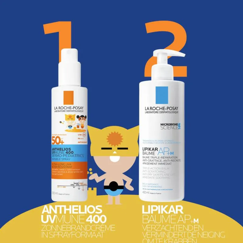 La Roche-Posay Anthelios Kind Zonnebrandspray UVMUNE SPF50+ 200 ML
