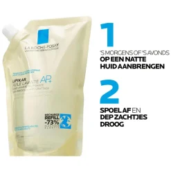 La Roche-Posay Lipikar Reinigingsolie AP+ Navulling 400ML