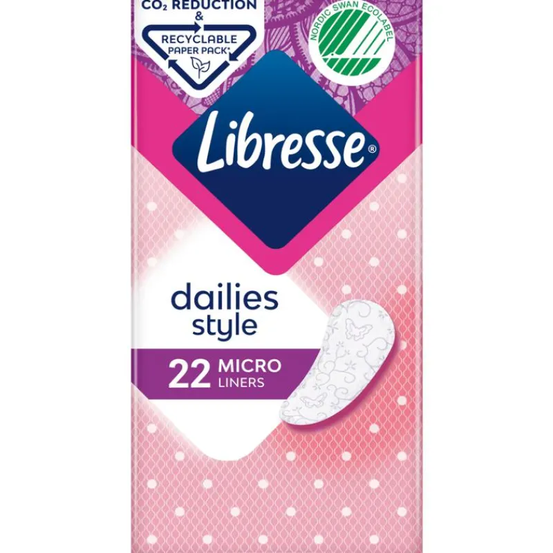 Libresse Micro inlegkruisjes 22 stuks