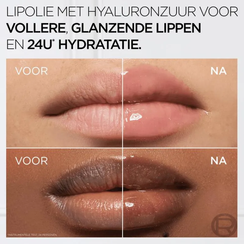 L'Oréal Paris Lip Plumper Plump Ambition Lipgloss - Nude -