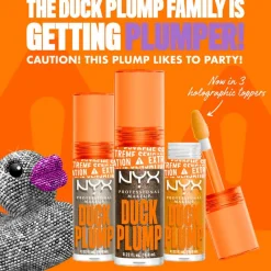 NYX Professional Makeup Lip Plumper Duck Plump Lipgloss - Oranje - Flippin' Slime