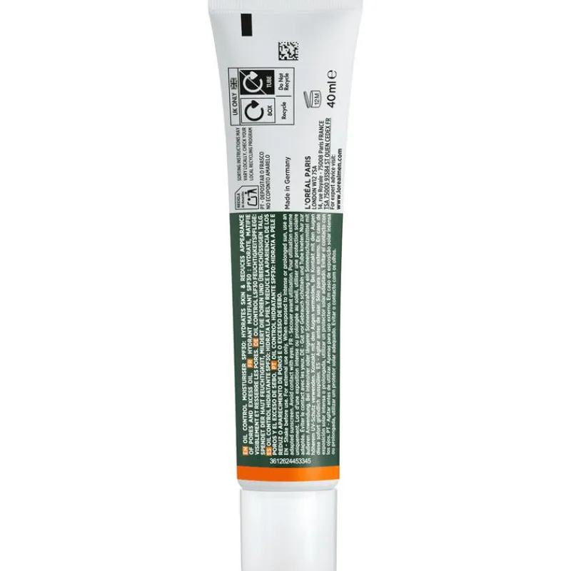 Heren L'Oréal Paris L'Oréal Men Expert Derma Control Dagcrème SPF30 40 ML