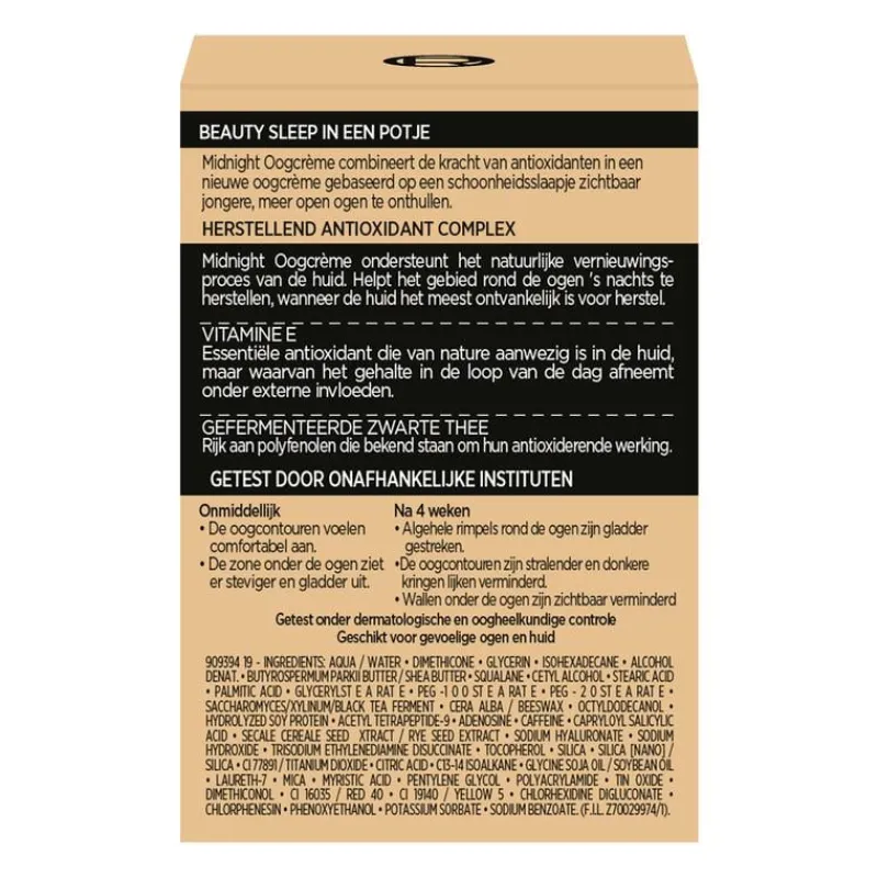 L'Oréal Paris Age Perfect Cell Renaissance Midnight Anti-Age Oogcrème 15 ML