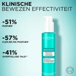 L'Oréal Paris Bright Reveal Gezichtsreiniger met Niacinamide 150 ML
