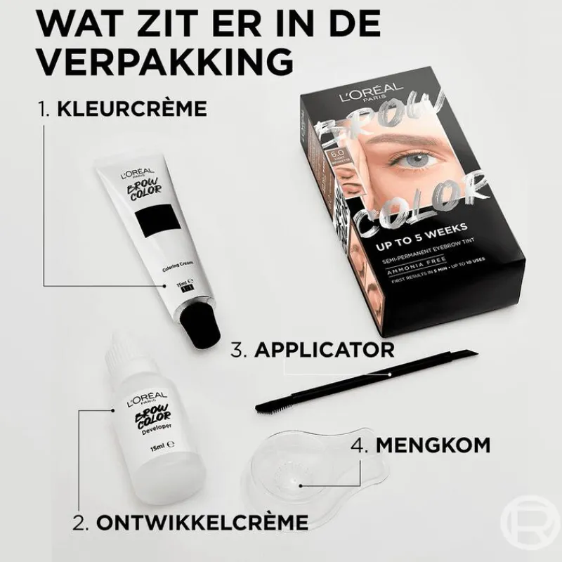 L'Oréal Paris Brow Color wenkbrauwverf 1.0 30ML