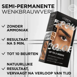 L'Oréal Paris Brow Color wenkbrauwverf 3.0 Dark Brunette 30ML