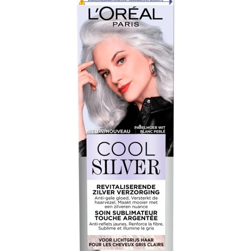 L'Oréal Paris Cool Silver Revitaliserende Zilververzorging Parelmoer Wit