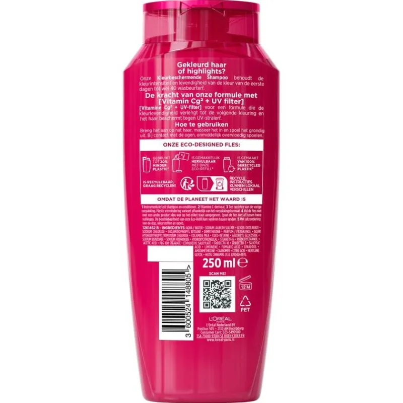 L'Oréal Paris Elvive Color Vive Shampoo 250 ML