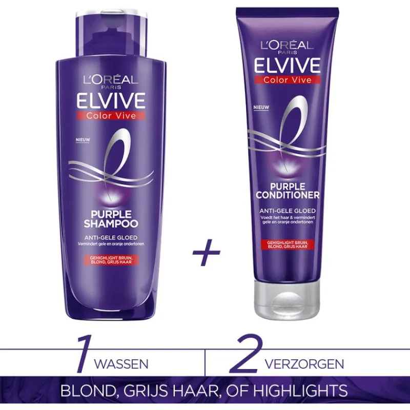 L'Oréal Paris Elvive Colour Protect Purple Conditioner 150 ML